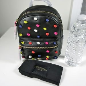 Juicy Couture Knotted Mini Leather Backpack NWT